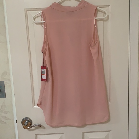 Vince Camuto Sleeveless Pink Blouse - Picture 2 of 4